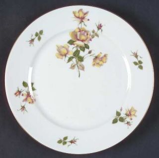 Rosenthal   Continental Charlene (Aida,White) Salad Plate, Fine China Dinnerware