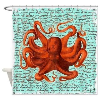  Octopus Shower Curtain  Use code FREECART at Checkout