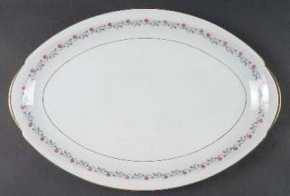 Meito Rosalind (F & B Japan) #3001 R 16 Oval Serving Platter, Fine China Dinner