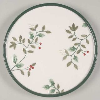 Pfaltzgraff Winterberry Trivet, Fine China Dinnerware   Stoneware,Green Holly,Re