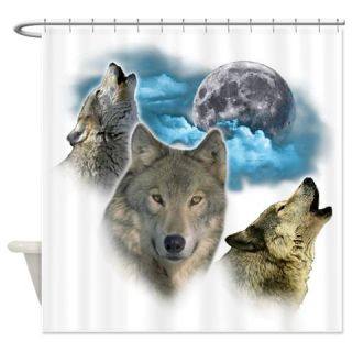  Wolves Moon Shower Curtain  Use code FREECART at Checkout