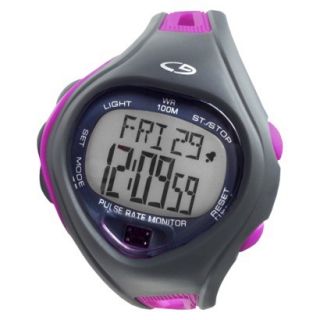 C9 by Champion Womens Premium Digital Watch   Gray/Purple