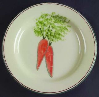 Hartstone FarmerS Market Salad Plate, Fine China Dinnerware   Vegetables On Rim