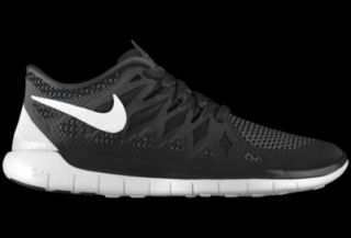 Nike Free 5.0 iD Custom Kids Running Shoes (3.5y 6y)   Black