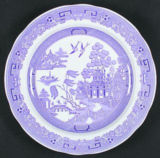 Spode Archive Collection Lilac Dinner Plate, Fine China Dinnerware   Lilac Flowe
