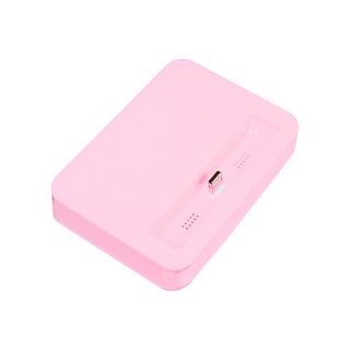 Sophia Global Pink Desktop Charging Dock Cradle Compatible With Iphone 5, 5s, 5c, Ipod Touch (Pink Materials PlasticModel SG1eaiPhone5ChargingDockPink Included items One (1) charging dock cradleDimensions 0.625 inches high x 2.375 inches wide x 3.125 
