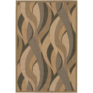 Recife Seagrass Natural And Black Area Rug (53 X 76) (NaturalSecondary colors BlackTip We recommend the use of a non skid pad to keep the rug in place on smooth surfaces.All rug sizes are approximate. Due to the difference of monitor colors, some rug co