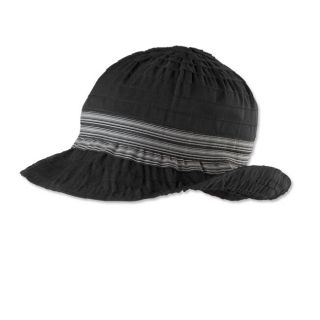 Exofficio Chipara Womens Sun Hat, Black, Large/Xlarge