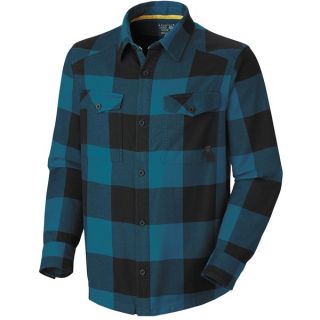 Mountain Hardwear Haydon Shirt   Flannel  Long Sleeve (For Men)   DEEP WATER (XL )