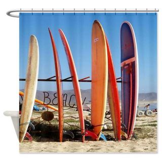  Surf Boards Shower Curtain  Use code FREECART at Checkout