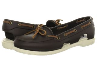 Crocs Beach Line Boat Shoe Womens Shoes (Brown)