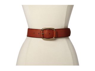 Lucky Brand Stitched Panel Belt Womens Belts (Tan)