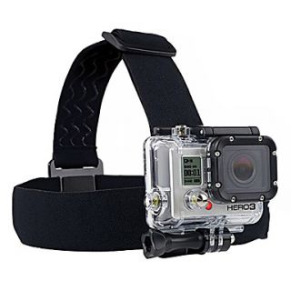 Black Camera Fixed Headband for Gopro Hero2/ Hero3