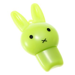 Mini USB Rabbit Shaped Memory Card Reader (Green)