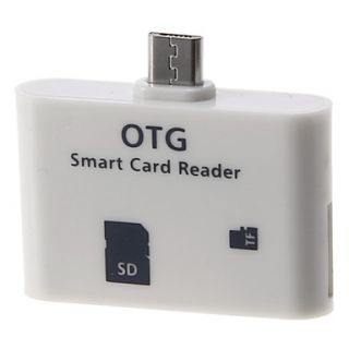 OTG Smart Card Reader Connection Kit (White)