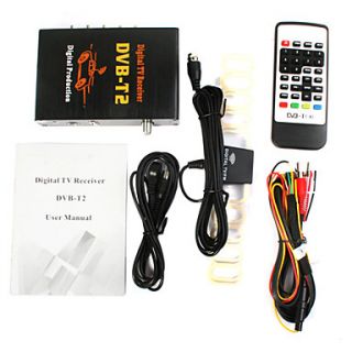 DVB T2 DVB T H264with MPEG 4 with MPEG 2 Digital Full HD 1080P TV Receiver with
