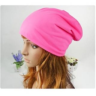 New Fashion Winter Unisex Solid Color Elastic Hip hop Cap Beanie Hat Slouch 9 Colors One Size