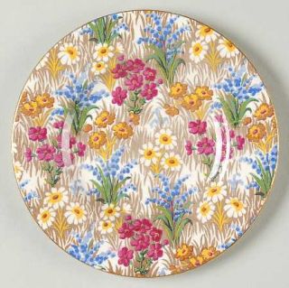 Royal Winton Marguerite (Gold Trim) Bread & Butter Plate, Fine China Dinnerware