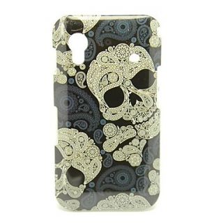 Skull Pattern Glossy Smooth Hard Case For Samsung S5830 Galaxy Ace