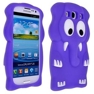 Elephant Silicon Case Skin Cover for Samsung i9300 Galaxy S3