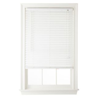 JCP Home Collection  Home 2 Embossed Faux Wood Horizontal Blinds, White