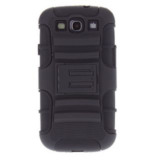 Rugged Heavy Duty Case with Belt Clip Holster Kickstand for Samsung Galaxy S3 I9300