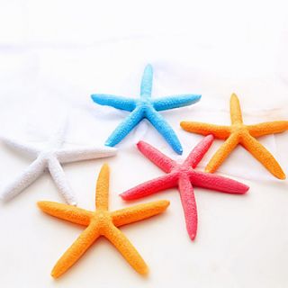 Resin Starfish Ornaments (Random Color)