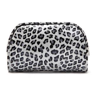 Grey Leopard Quadrate Make up/Cosmetics Bag Cosmetics Storage