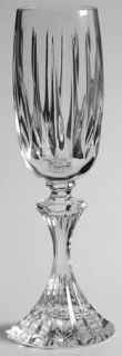 St Louis Fontainebleau Clear (Cut) Fluted Champagne   Clear