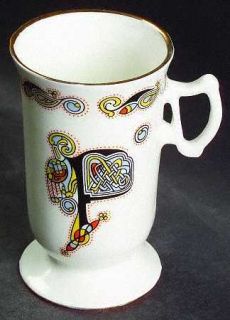 Royal Tara Book Of Kells Irish Coffee Mug, Fine China Dinnerware   Multicolor Ce