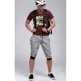 Mens Fashion Casual Sport Rope Short Pants Jogging Trousers