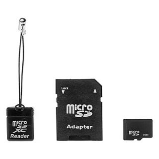 2G Hi Speed Ultra microSD TF Card with microSD Adapter and USB Card Reader