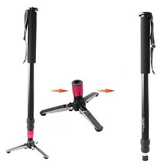 DEBO JF 3 self standing monopod with support base  black
