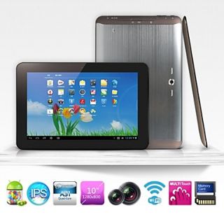 A1008 10.1 Quad Core 1.2G Android4.1 tablet pc RAM 2GB 1280800 IPS Capacitive Screen wifi support
