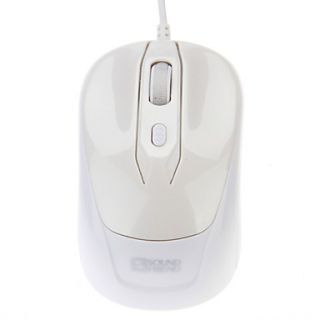 Sound Friend 8188 USB Wired DPI Switch Optical Mouse White