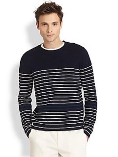 Theory Erickson Striped Sweater