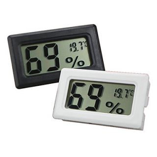Digital LCD Hygrometer Temperature Humidity Meter Thermometer  50~70C 10%~99%RH