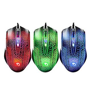USB Wired Optical Precise Gaming Mouse (Assorted Colors)