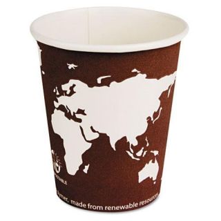 Eco products Compostable Eco 8 Oz Paper Hot Cup (case Of 1000)