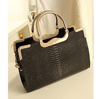 womens Fashion The Crocodile Grain Tote