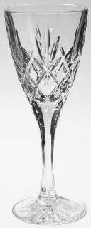 Bohemia Crystal Cortina Wine Glass   Criss Cross And Fan Cut Bowl, No Trim