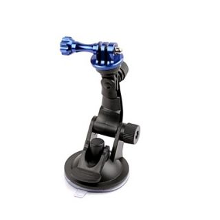 G 105 Car Glass Suction Cup CNC Tripod Mount Aluminum Screw for GoPro HERO 2 / 3 /3 Camera