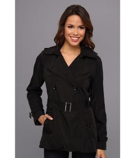 Calvin Klein Trench Coat Womens Coat (Black)