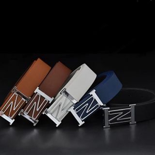 Men Korean Version Of The Simple Wild Leather Belt