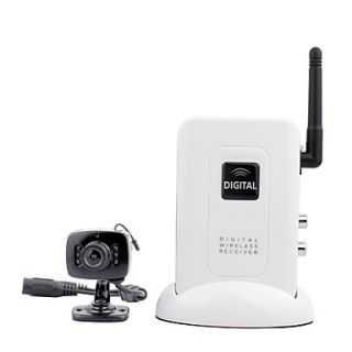 Mini Hidden Wireless Surveillance Camera with Receiver System