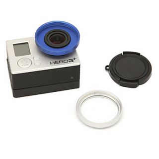 Professional 37mm Gopro CPL Filter Circular Polarizer Lens Filter and Adapter for Gopro Hero3/3