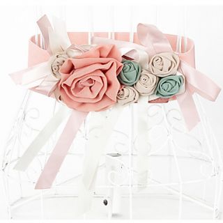Elastic Fabric And Lace Party/Casual Sashes With Flowers(More Colors)