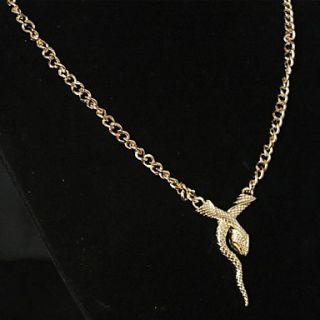 Womens Snake Shape Necklace