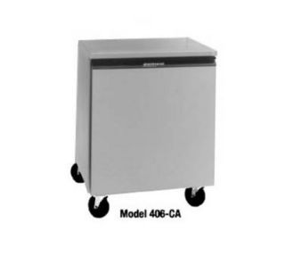 Delfield Undercounter Refrigerator w/ Sub Top, 5.7 cu ft