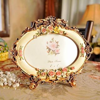 6Modern European Style Pearl Polyresin Picture Frame